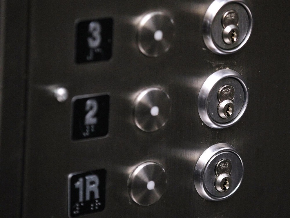 Meaning of elevator buttons