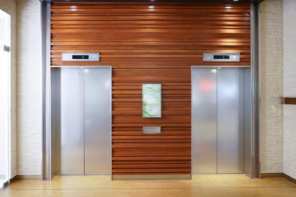 Types of elevator doors