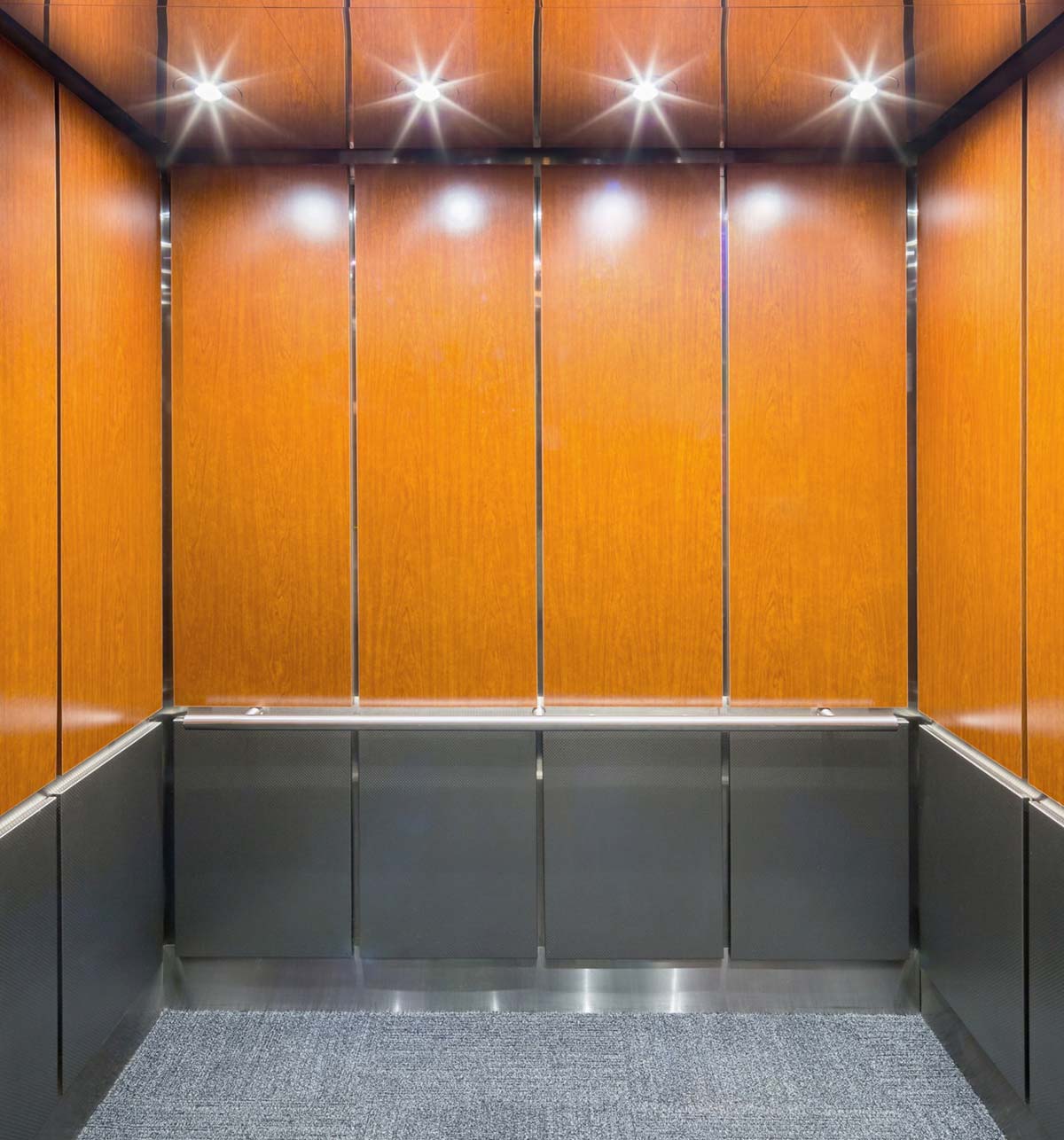انتخاب هوشمندانه رنگ دکوراسیون داخلی کابین آسانسور 