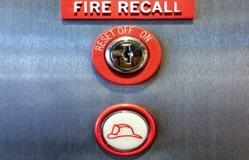عملکرد آسانسور آتش نشانی 