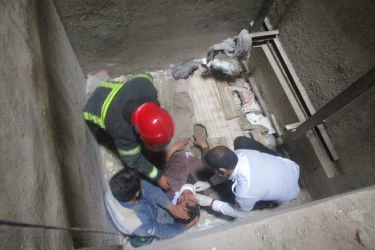 سقوط مرد 30 ساله به چاهک آسانسور در اصفهان