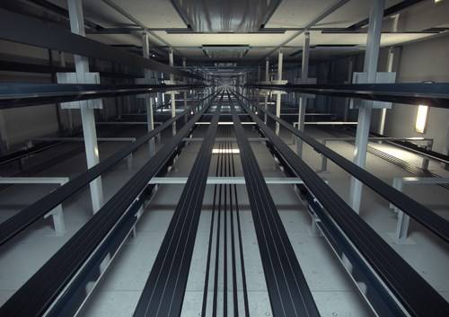 آسانسور با فناوری تسمه فیبر کربنی