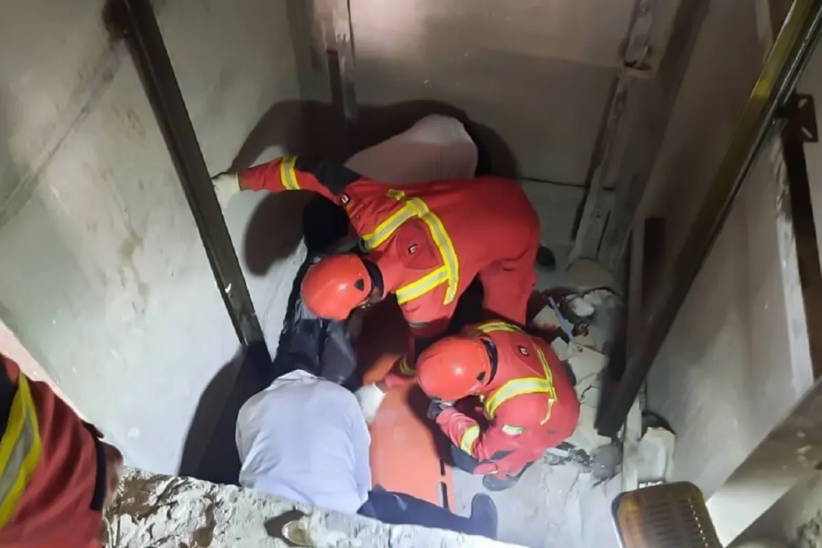 سقوط مرگبار مرد 70 ساله به چاه آسانسور