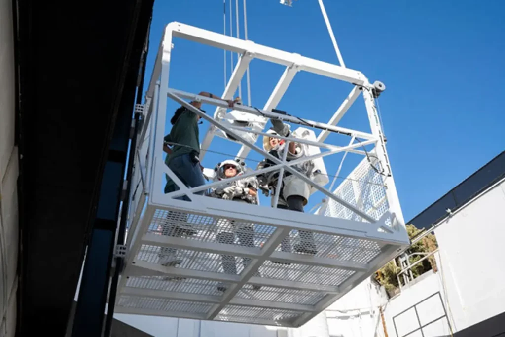 آزمایش آسانسور SpaceX