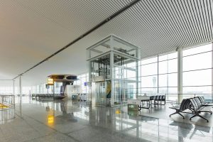 نصب آسانسور در فرودگاه چین