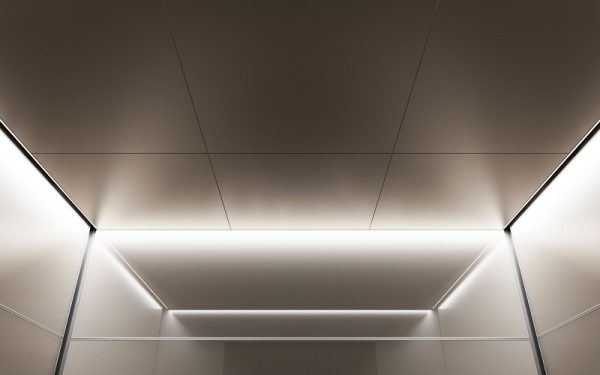 الزامات سقف کابین آسانسور