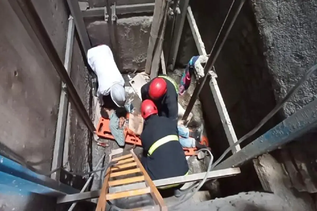 سقوط مرد ۴۰ ساله